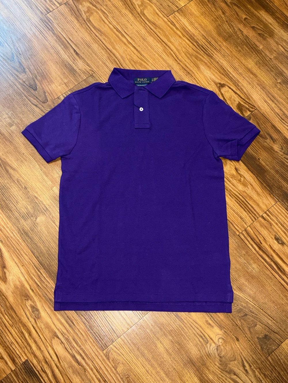 Polo Ralph Lauren Men’s Purple Short-Sleeve Polo Shirt